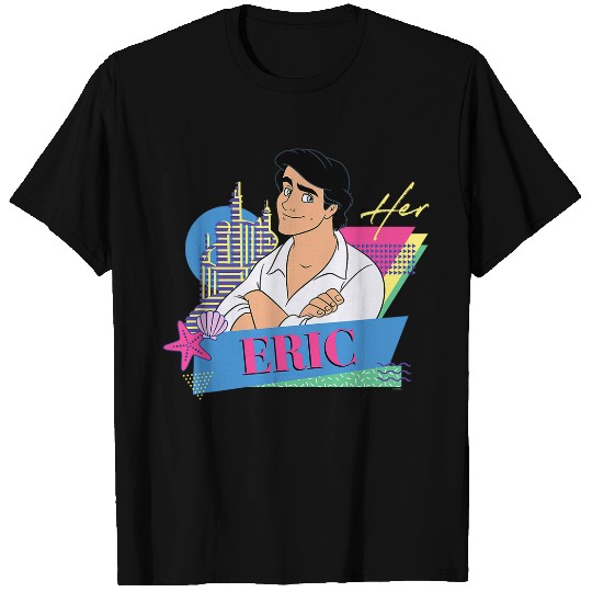 Disney The Little Mermaid Retro Couples Matching Her Eric T-Shirts