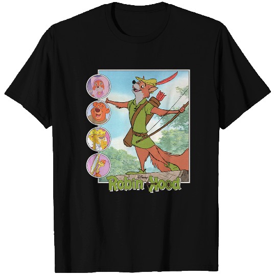 Disney Robin Hood Classic Disney Film Retro Premium T-Shirts