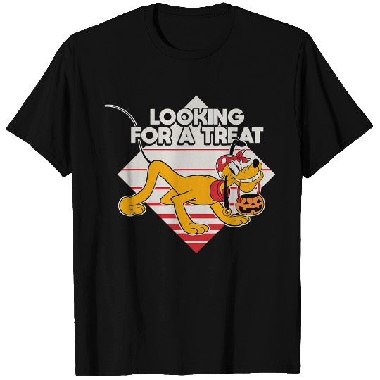 Disney Pluto Looking for a Treat Jack-O'-Lantern Halloween T-Shirts