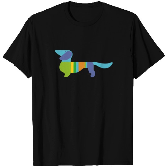 Waldi The Dachshund 1972 Munich Olympics Logo T-shirt