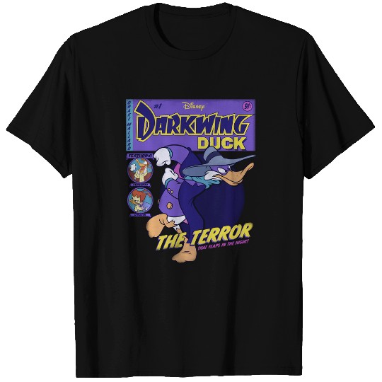 Disney Darkwing Duck The Terror Vintage Comic Cover T-Shirts