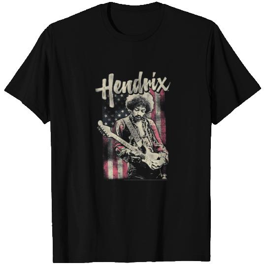 Jimi Hendrix Flag T-Shirt
