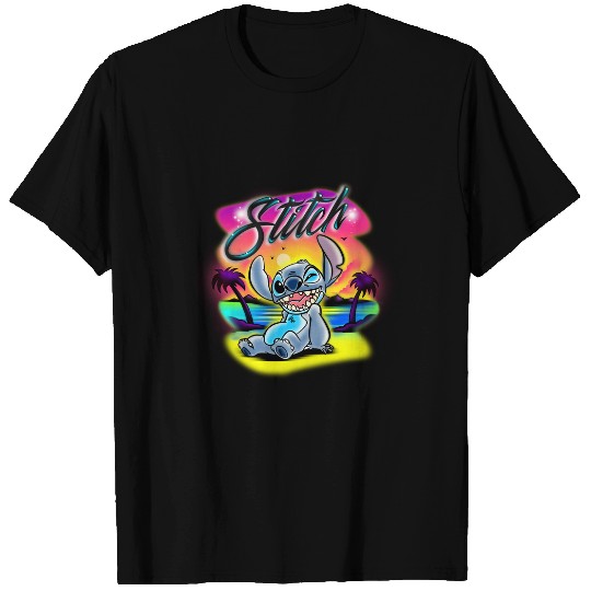 Disney Airbrush Stitch T-Shirts
