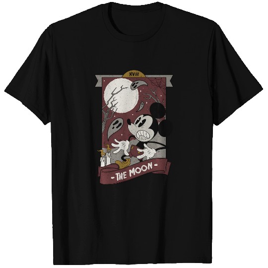 Disney Mickey And Friends Halloween Mickey Spooky Tarot T-Shirts