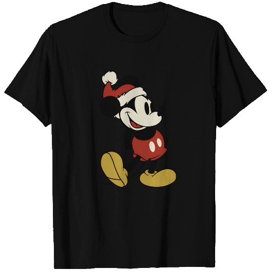 Disney Classic Santa Mickey Mouse T-Shirts