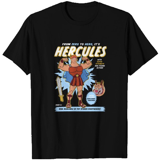 Vintage Disney Hercules Action Figure Poster Shirt