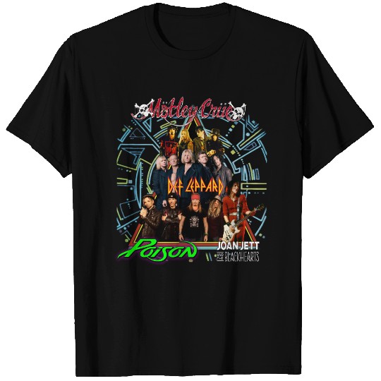 The Stadium Tour Motley Crue Def Leppard Poison Joan Jett Shirt