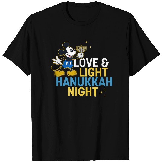 Disney Mickey Mouse Love & Light Happy Hanukkah T-Shirts