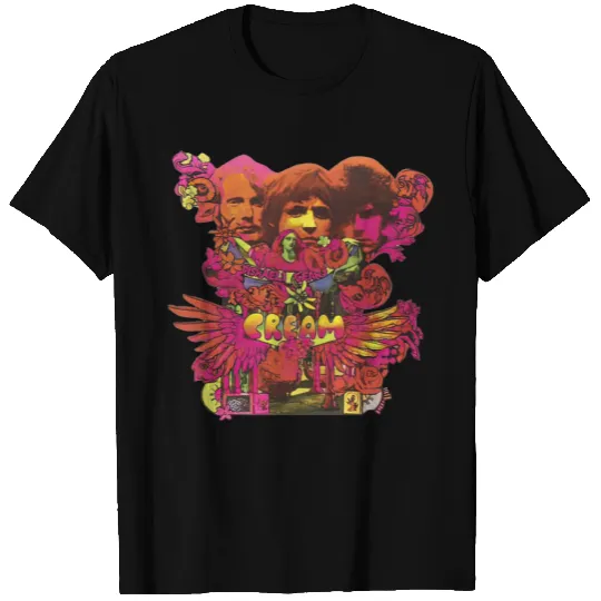 Cream Disraeli Gears Eric Clapton Ginger Baker Tee T-Shirt
