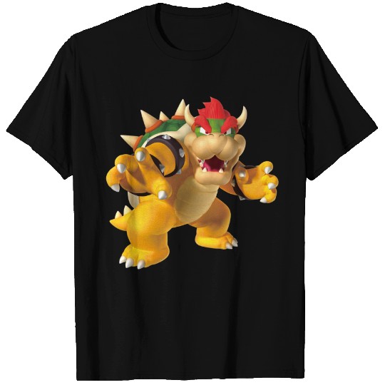 Mario T-Shirt Super Mario Bowser 3D Poster