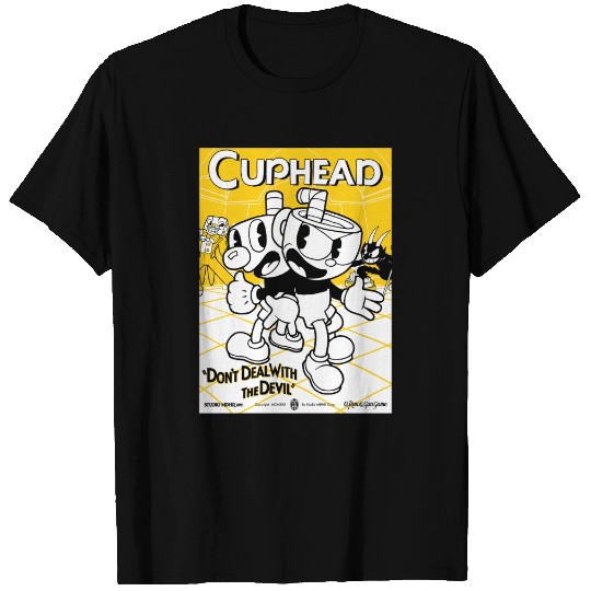 Cuphead Don't Deal With The Devil Poster T-Shirt