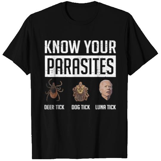 Know Your Parasites Deer Tick Dog Tick Luna Tick T-Shirt
