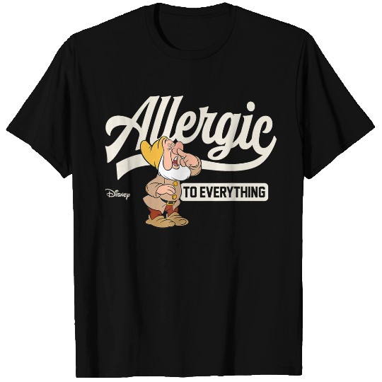 Disneyss Princess Snow White Allergic To Everything T-Shirts