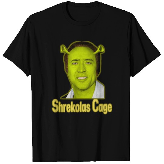 Nicolas Cage shrek  : Shrek Same Swamp Forever , Shrek Shirt, Disney Fiona Princess , Shrek,Shrek T-Shirts