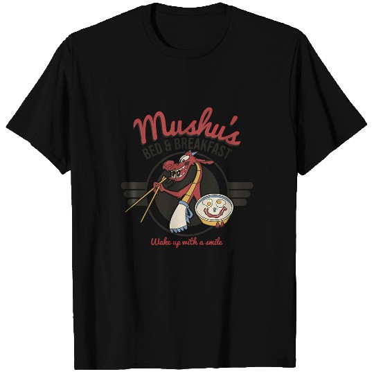 Disney Mulan Mushu'S Bed Breakfast Poster T-Shirts