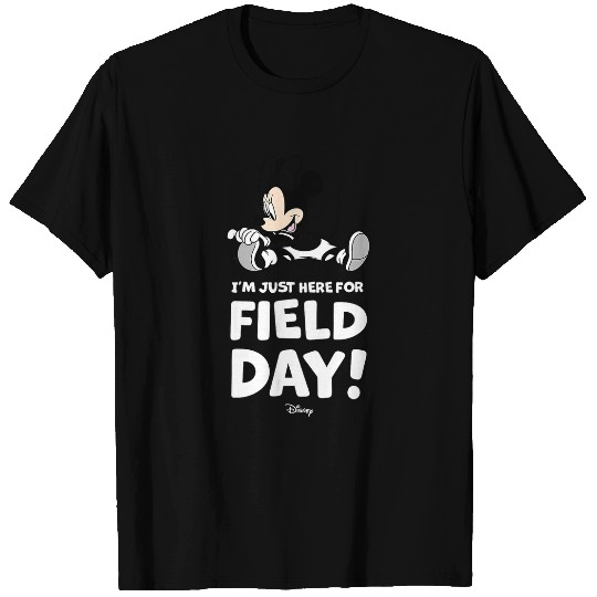 Disney Mickey Just Here For Field Day T-Shirts
