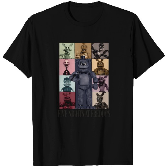 Five Nights At Freddys Eras Tour T-Shirts
