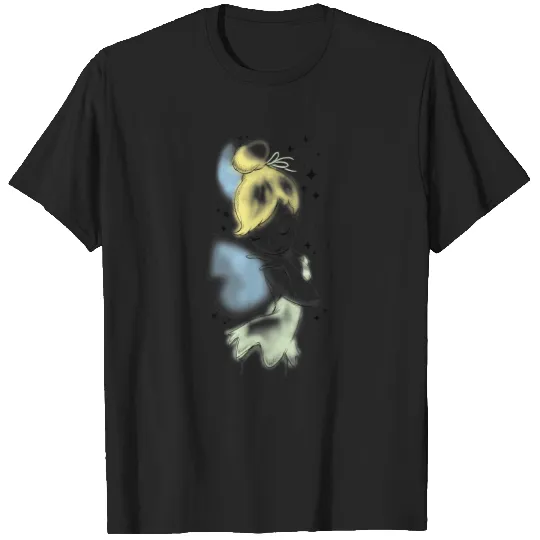 Disney Peter Pan Tinkerbell Airbrush Style Sketch T-Shirts