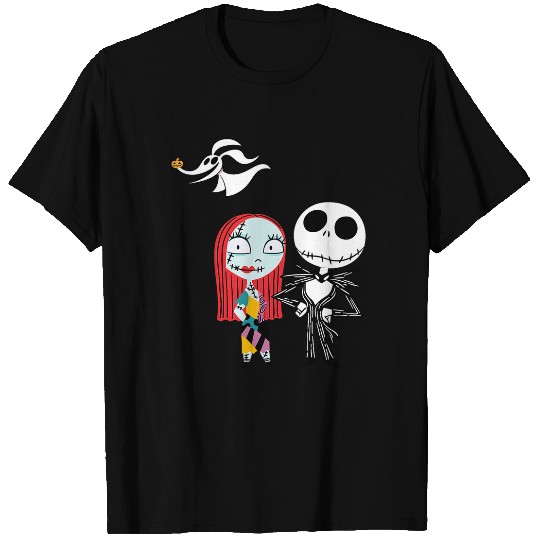 Disneys Nightmare Before Christmas Jack and Sally T-Shirts