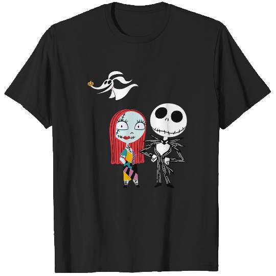 Disneys Nightmare Before Christmas Jack and Sally T-Shirts