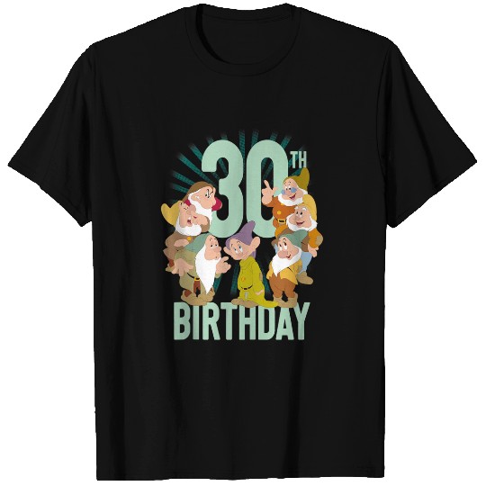 Disneyss Snow White Seven Dwarfs 30th Birthday T-Shirts