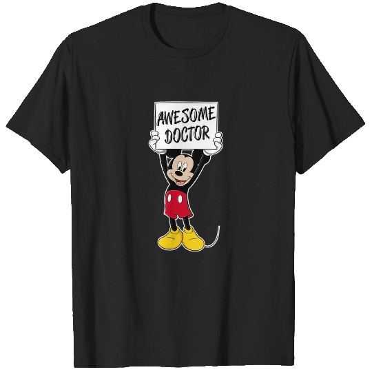 Disneys Mickeys Mouse Awesome Doctor VNeck T-Shirts