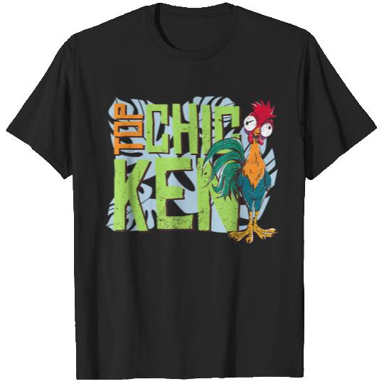 Disneyss Moana 2 Hei Hei Top Chicken Tropical Panel T-Shirts
