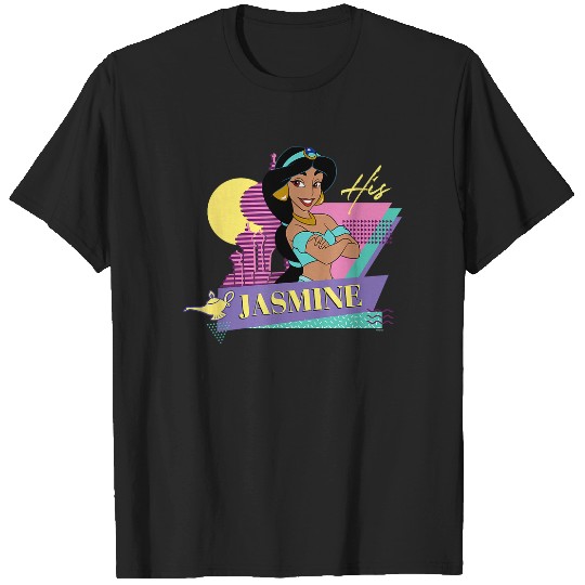 Disney Aladdin Retro ’90s Couples Matching His Jasmine T-Shirts