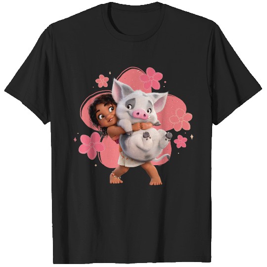 Disneyss Moana 2 Little Sister Simea And Pua Island Friends T-Shirts