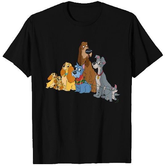 Disneys Lady And The Tramp Dogs T-Shirts