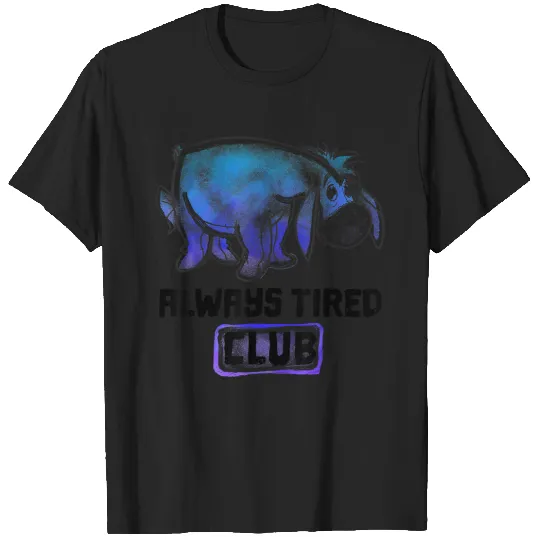 Disneys Winnie The Pooh Eeyore Always Tired Club T-Shirts