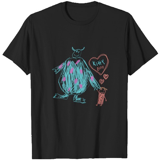 Disney And Pixars Monsters Inc. Sulley Kitty And Boo T-Shirts
