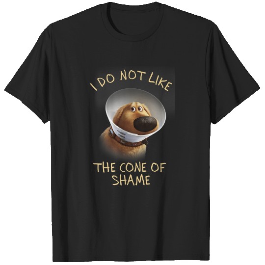 Disney Pixar Up Dug Sad Cone Of Shame Graphic T-Shirts