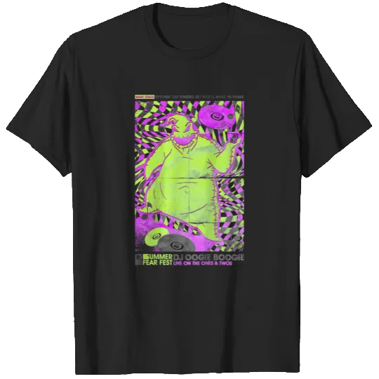 Disneyss The Nightmare Before Christmas Dj Oogie Boogie Poster T-Shirts