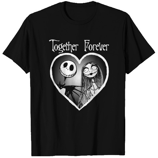 Disneyss Nightmare Before Christmas Drip Heart T-Shirts