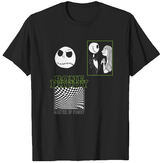 Disneyss The Nightmare Before Christmas Bone Daddy Panels T-Shirts
