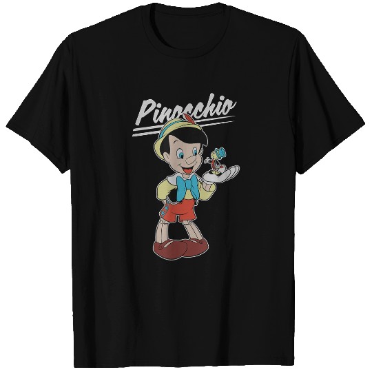 Disneys Pinocchio And Jiminy Cricket T-Shirts