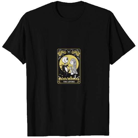 Disneyss The Nightmare Before Christmas Jack Sally Card T-Shirts
