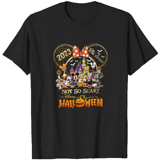 Disney Halloween Family Matching Big sister T-Shirts