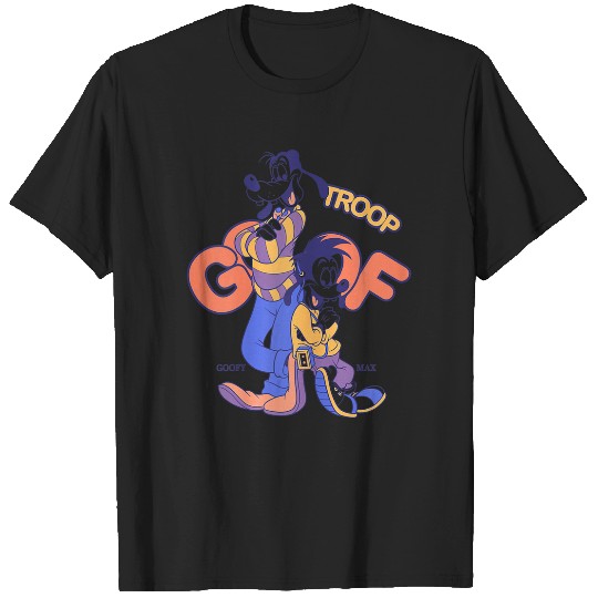 Disneyss A Goofy Movie Goof Troop Best Duo Big Chest Poster T-Shirts