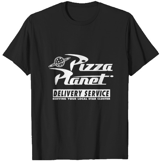 Disney Pixarss Toy Story Pizza Planetss Delivery Service Red T-Shirts
