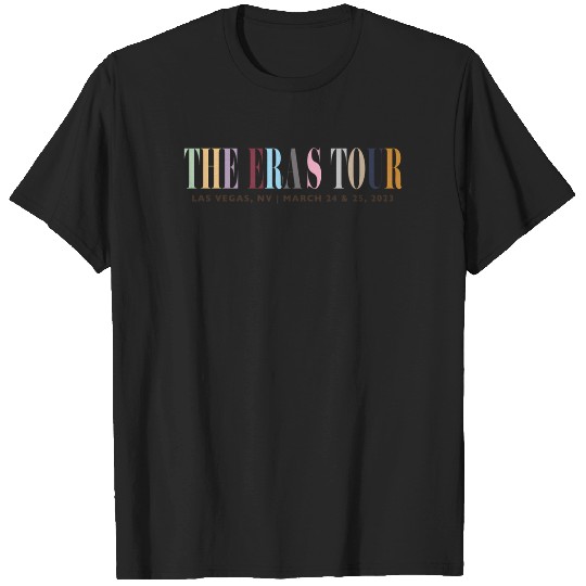 Discover The Eras Tour Las Vegas, Nv Logo T-Shirts