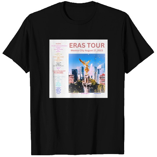 Eras Tour Setlist - Mexico City Night 4 T-Shirts