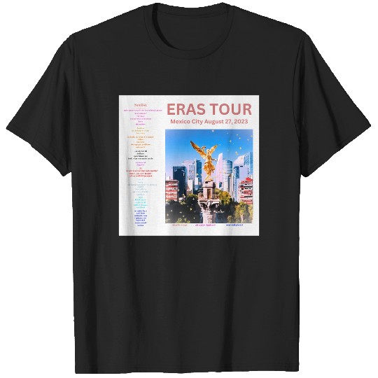 Discover Eras Tour Setlist - Mexico City Night 4 T-Shirts