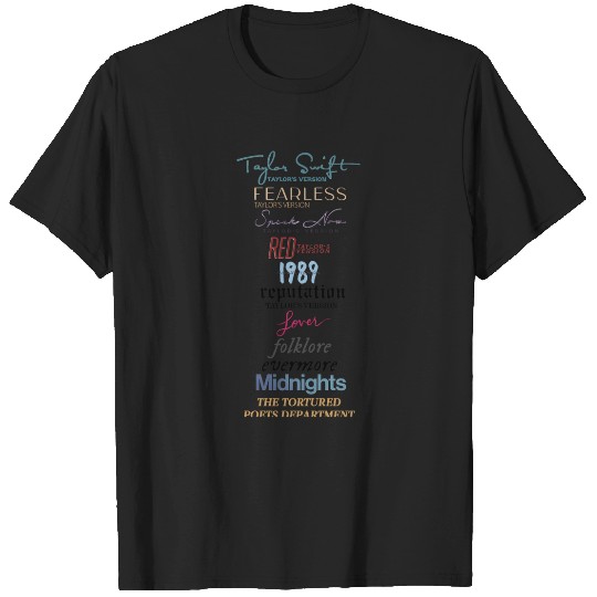 Discover Taylorss Swift Eras The Eras Tour T-Shirts
