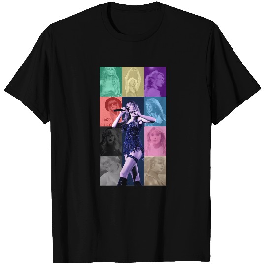 Taylorss Swift Eras Tour Collage T-Shirts