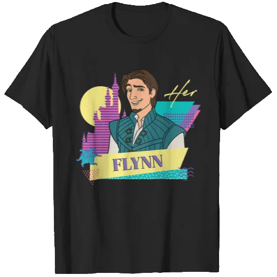 Disneyss Tangled Retro 90s Couples Matching Her Flynn Rider T-Shirts