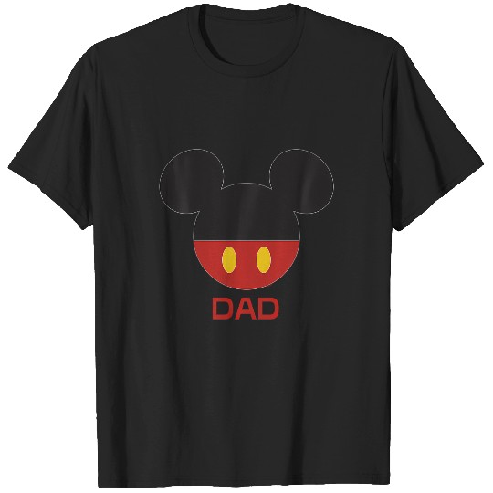 Disney Mickey Mouse Icon Shorts Dad Birthday Fathers Day T-Shirts
