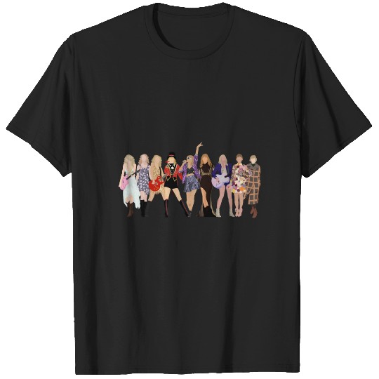 Discover Taylor Eras Lineup T-Shirts