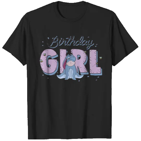 Disneyss Winnie The Pooh Eeyore Bees Birthday Girl T-Shirts